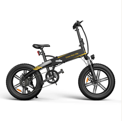 ADO A20F+ Foldable City Fat Tyre E-Bike 250W