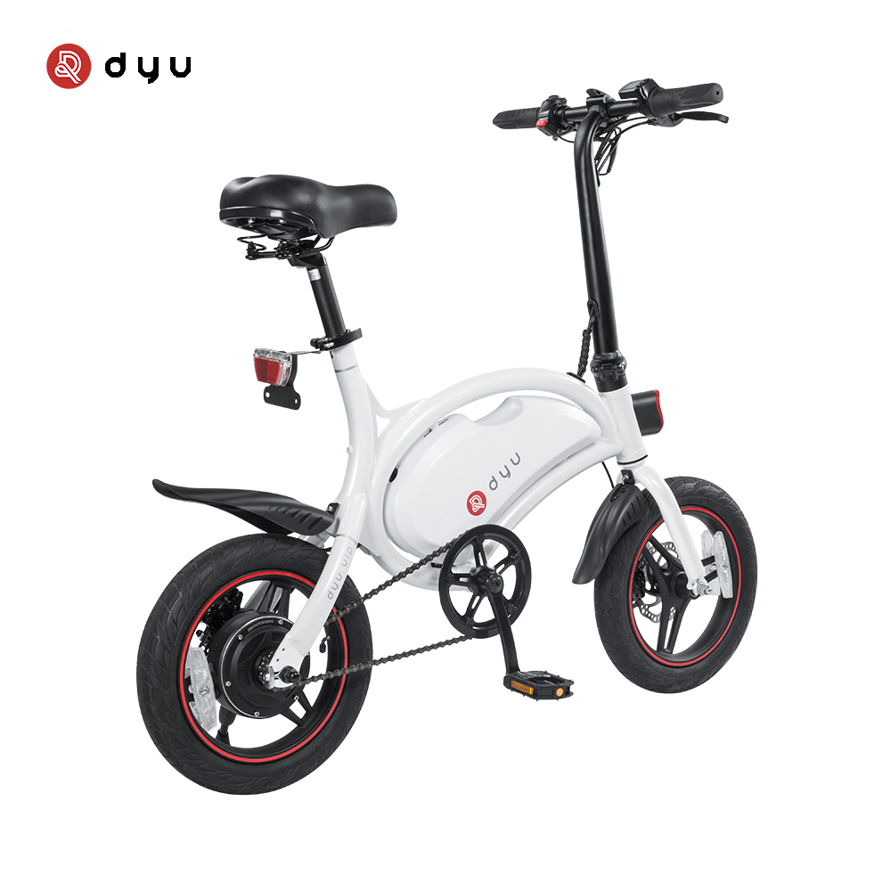 DYU D3F - Elegant City Folding Electric Bicycle 14" 10Ah 250W