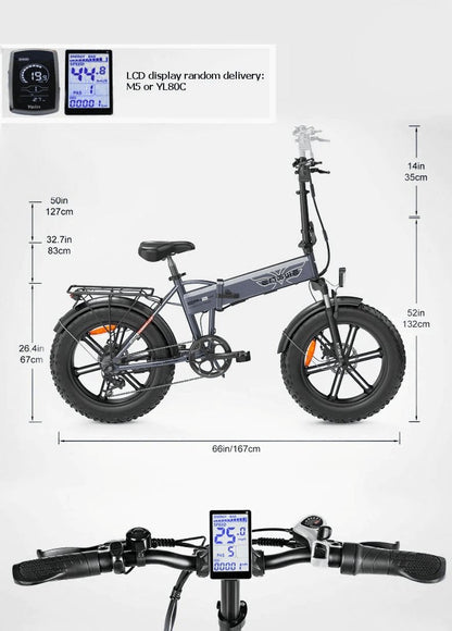 ENGWE EP-2 Pro Folding City Electric Bike 750W